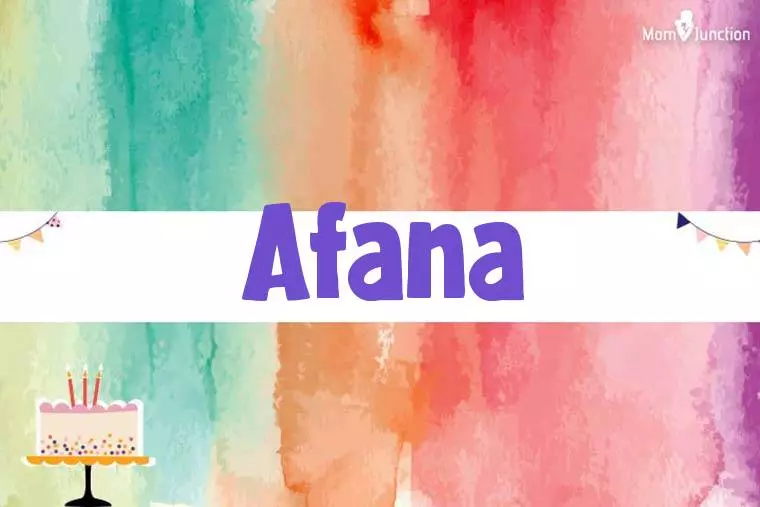Afana Birthday Wallpaper
