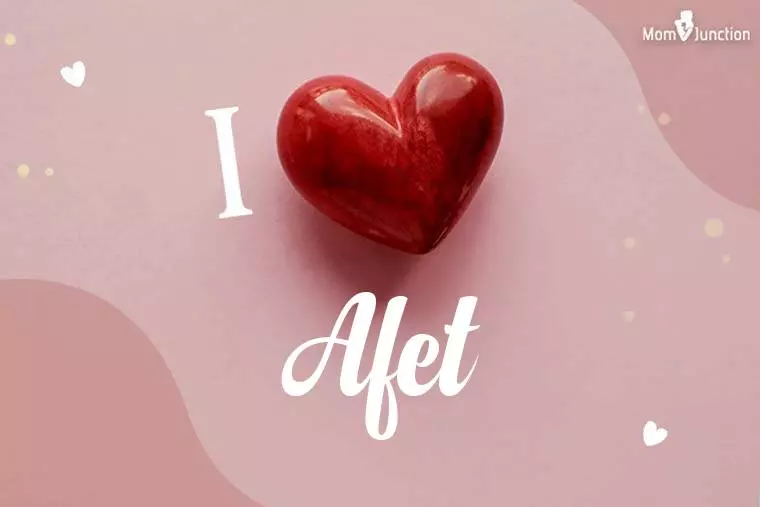 I Love Afet Wallpaper