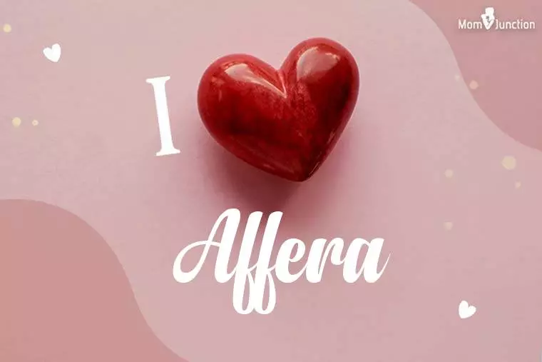 I Love Affera Wallpaper