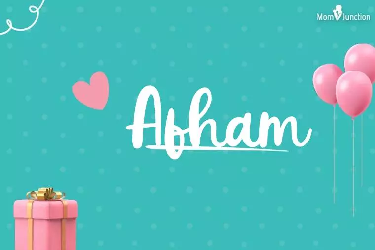 Afham Birthday Wallpaper