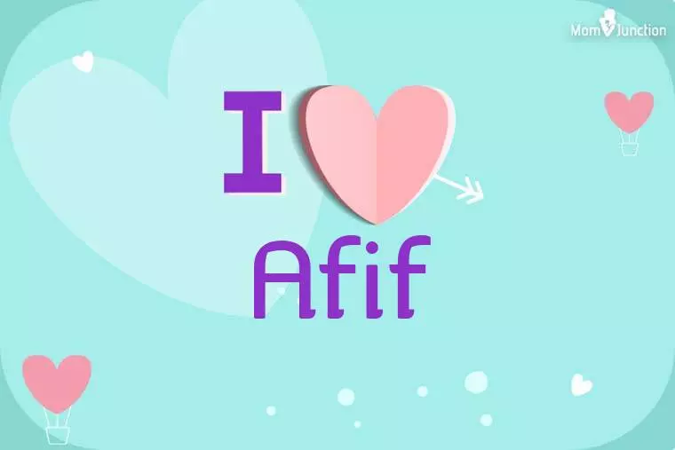 I Love Afif Wallpaper