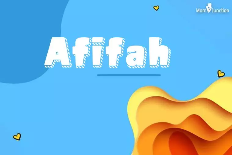 Afifah 3D Wallpaper