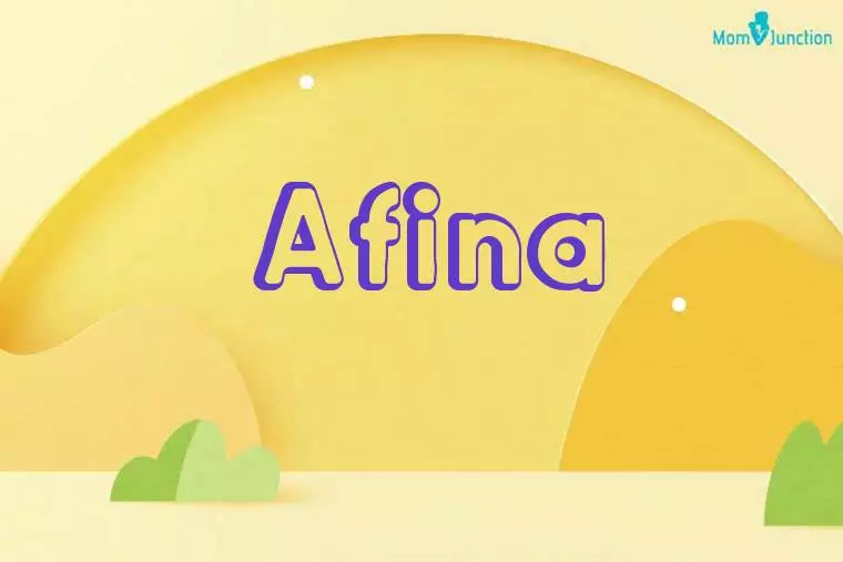 Afina 3D Wallpaper