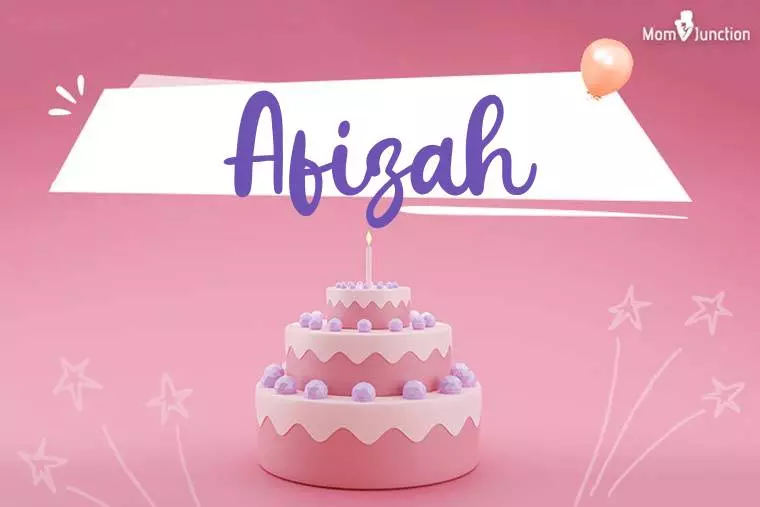 Afizah Birthday Wallpaper