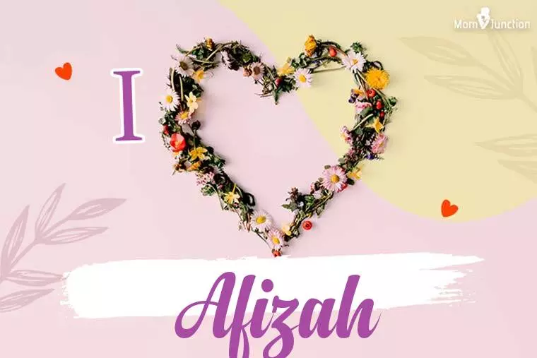 I Love Afizah Wallpaper