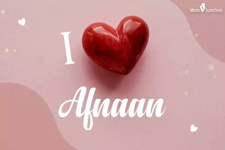 I Love Afnaan Wallpaper