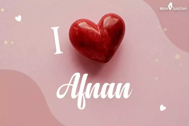 I Love Afnan Wallpaper