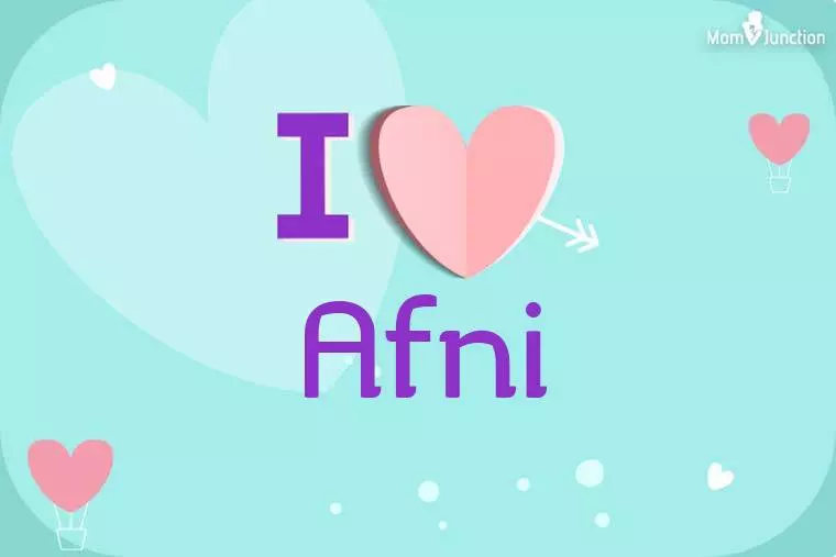 I Love Afni Wallpaper