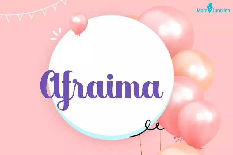 Afraima Birthday Wallpaper