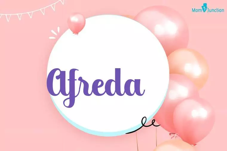 Afreda Birthday Wallpaper