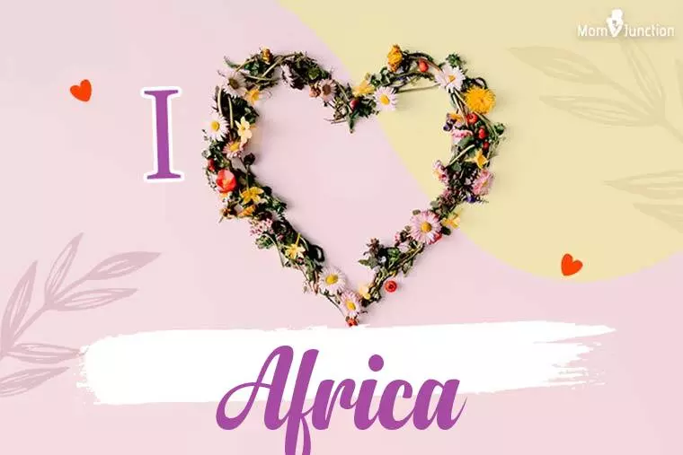 I Love Africa Wallpaper