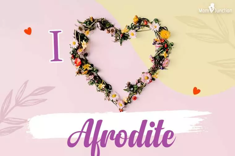 I Love Afrodite Wallpaper