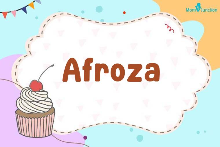 Afroza Birthday Wallpaper