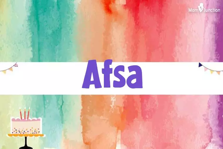 Afsa Birthday Wallpaper