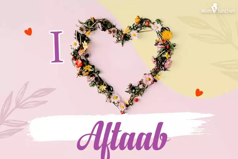 I Love Aftaab Wallpaper