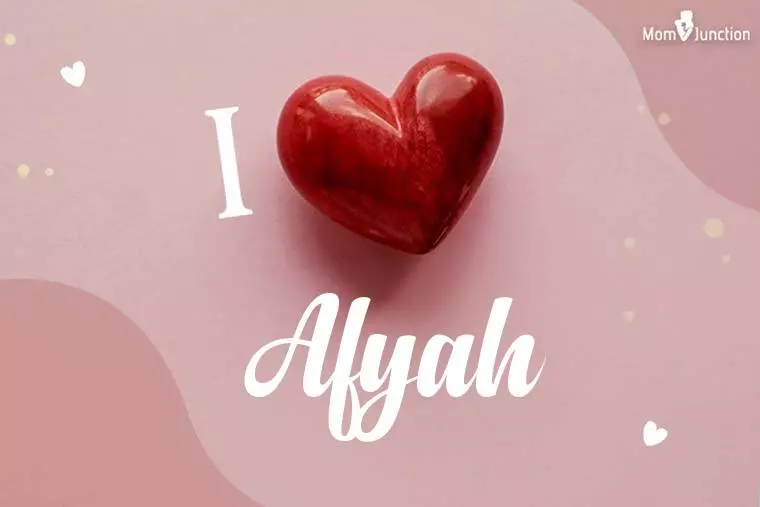 I Love Afyah Wallpaper