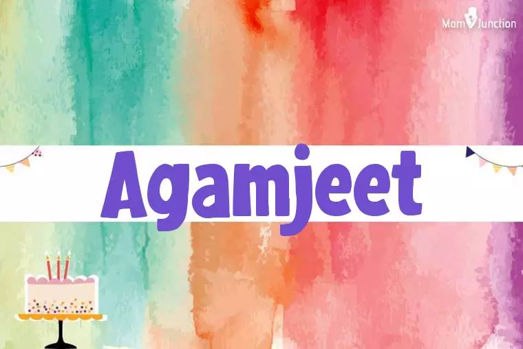 Agamjeet Birthday Wallpaper