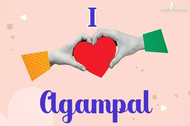 I Love Agampal Wallpaper