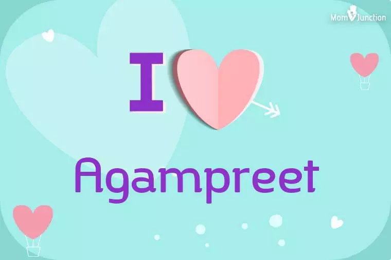 I Love Agampreet Wallpaper