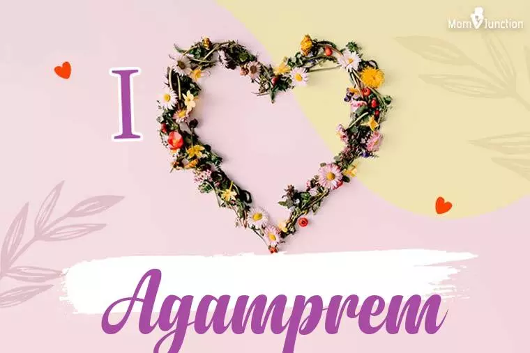 I Love Agamprem Wallpaper