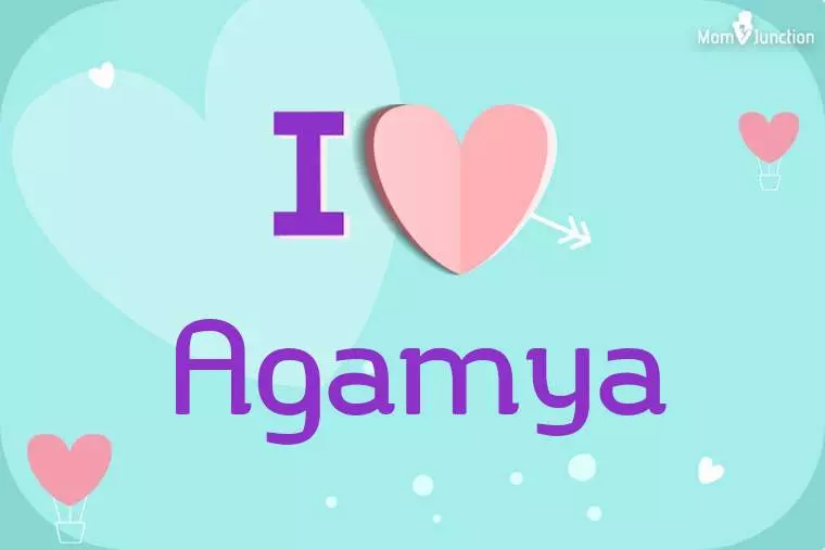 I Love Agamya Wallpaper