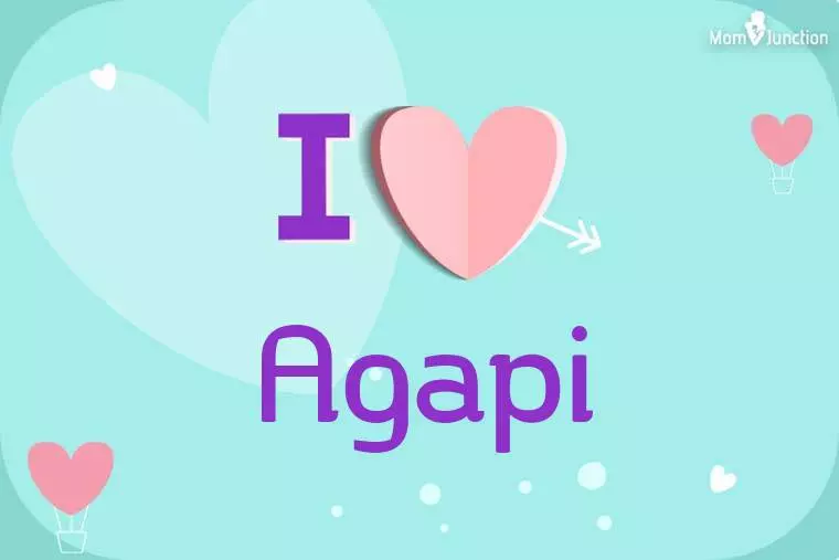 I Love Agapi Wallpaper