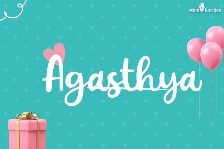 Agasthya Birthday Wallpaper