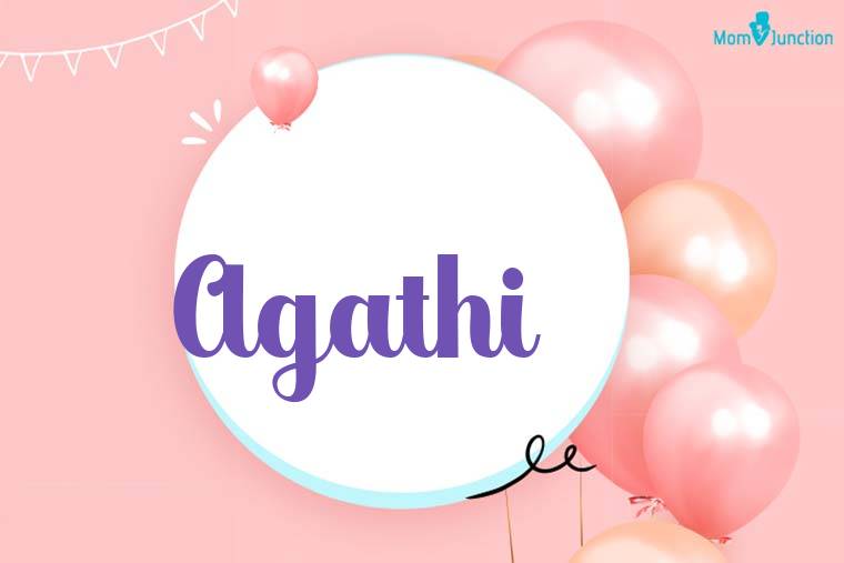 Agathi Birthday Wallpaper