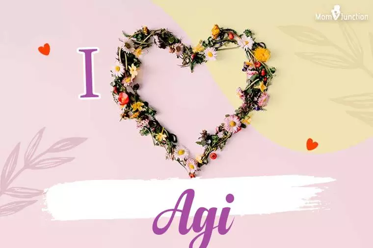 I Love Agi Wallpaper