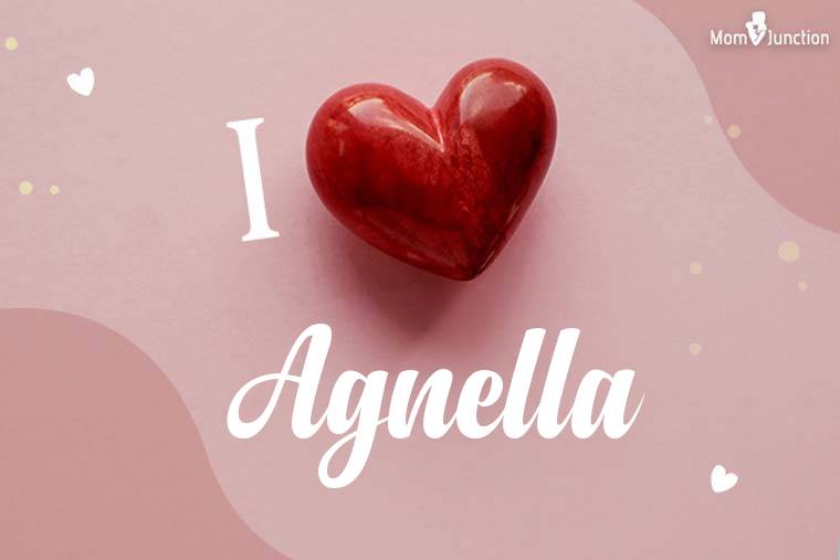 I Love Agnella Wallpaper
