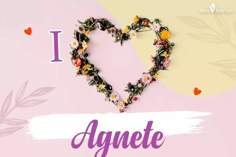 I Love Agnete Wallpaper