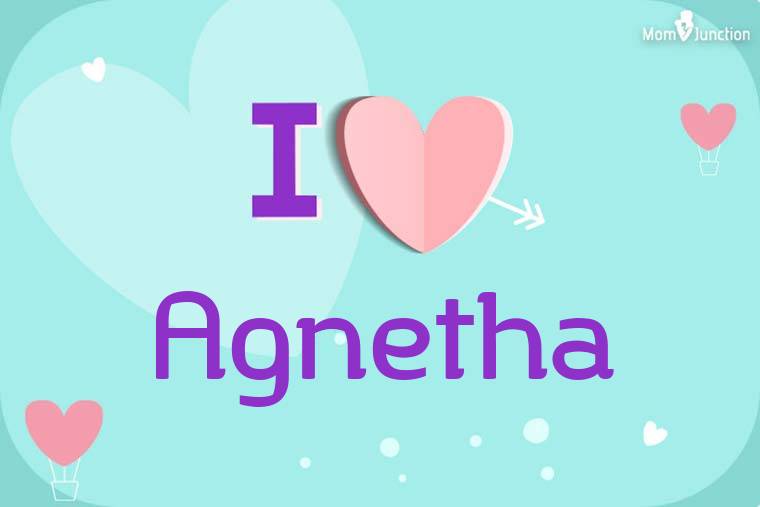 I Love Agnetha Wallpaper