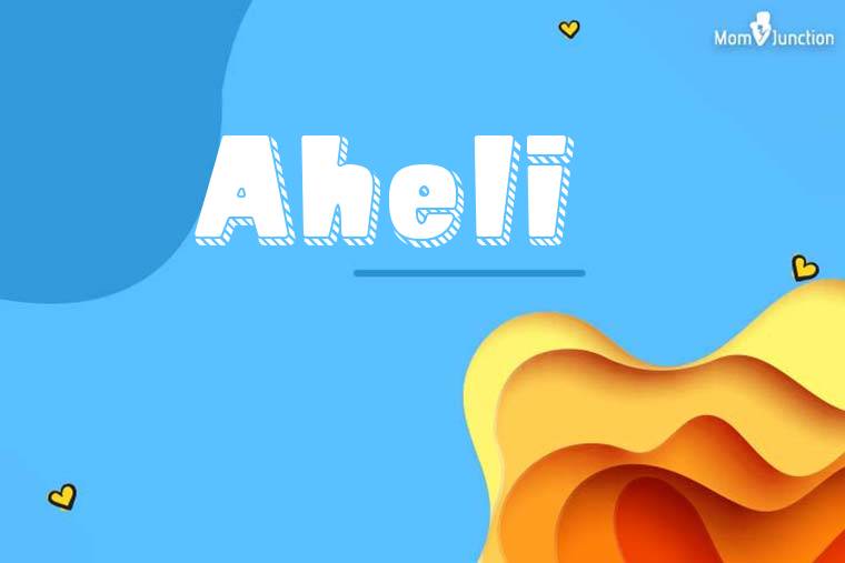 Aheli 3D Wallpaper