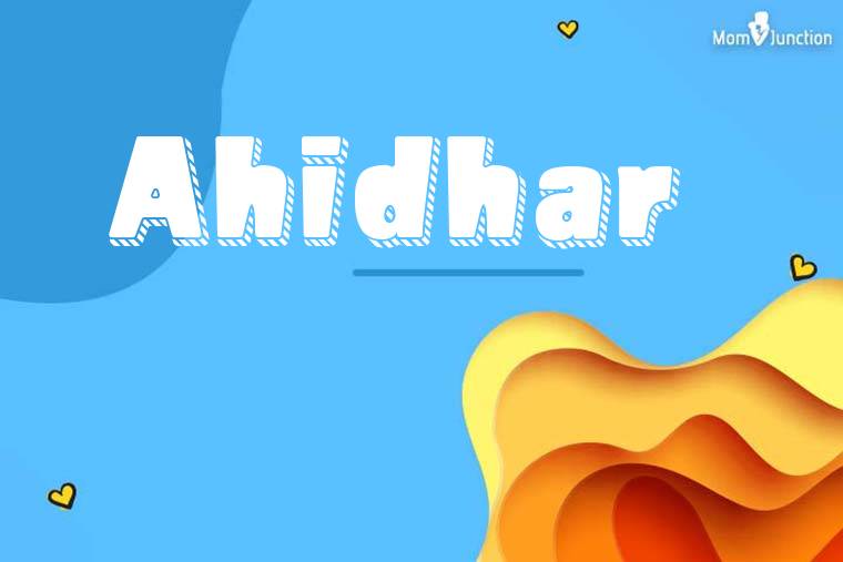 Ahidhar 3D Wallpaper