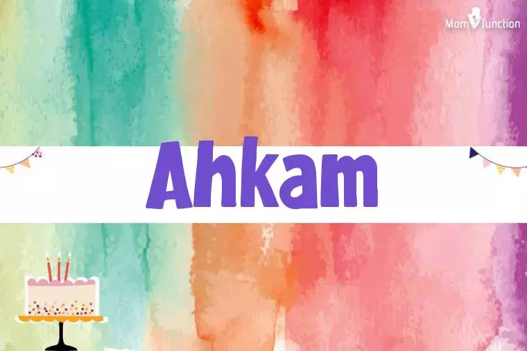 Ahkam Birthday Wallpaper