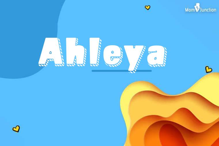 Ahleya 3D Wallpaper