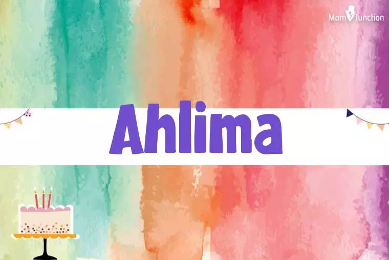 Ahlima Birthday Wallpaper