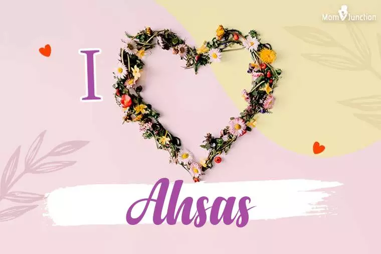 I Love Ahsas Wallpaper