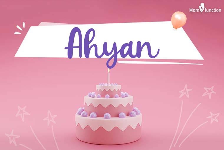 Ahyan Birthday Wallpaper