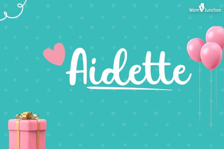 Aidette Birthday Wallpaper