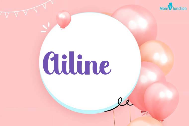 Ailine Birthday Wallpaper