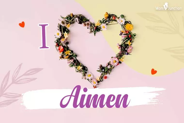 I Love Aimen Wallpaper