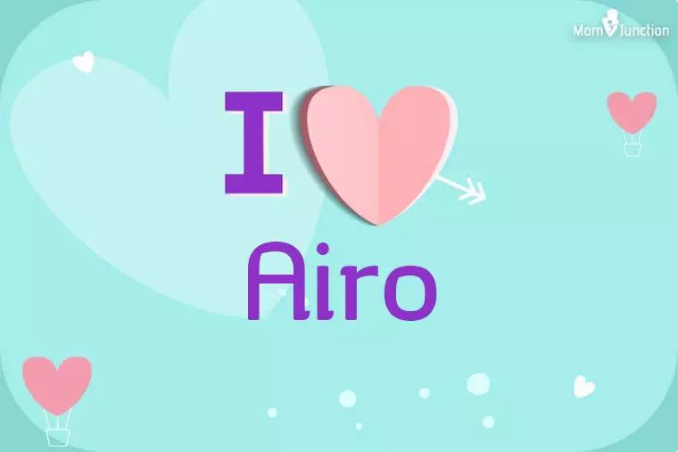 I Love Airo Wallpaper