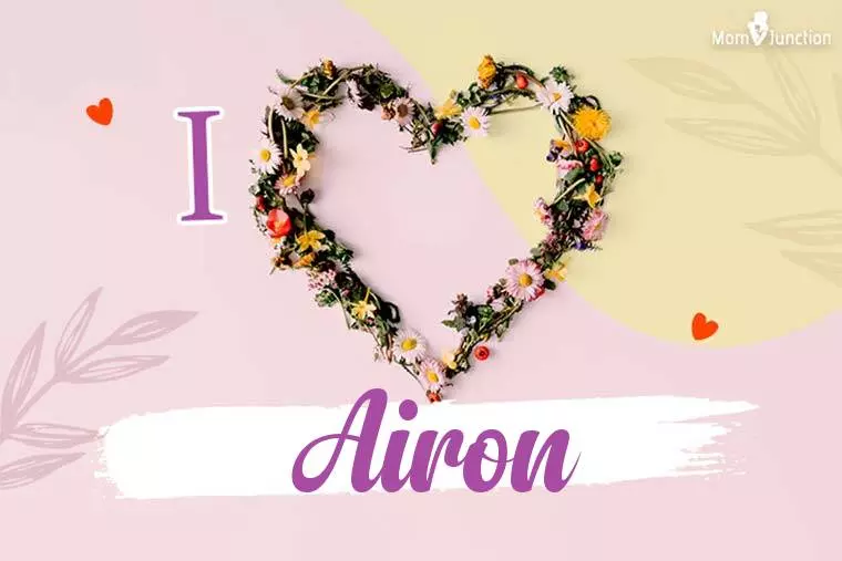 I Love Airon Wallpaper