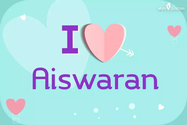 I Love Aiswaran Wallpaper