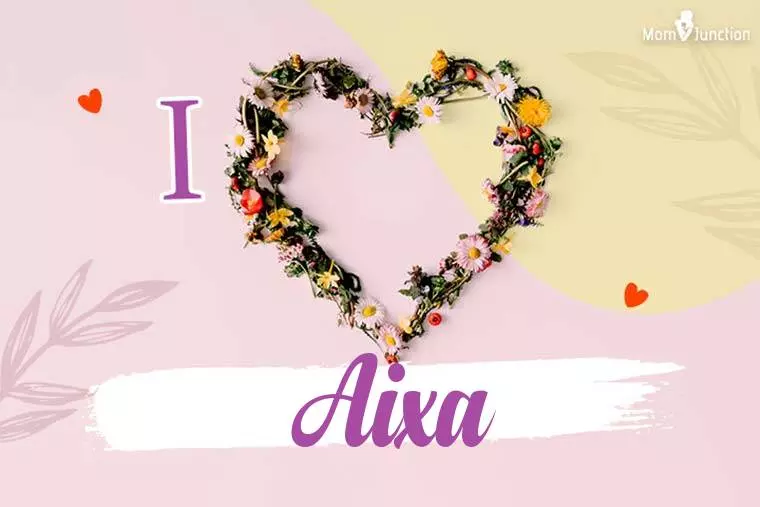 I Love Aixa Wallpaper