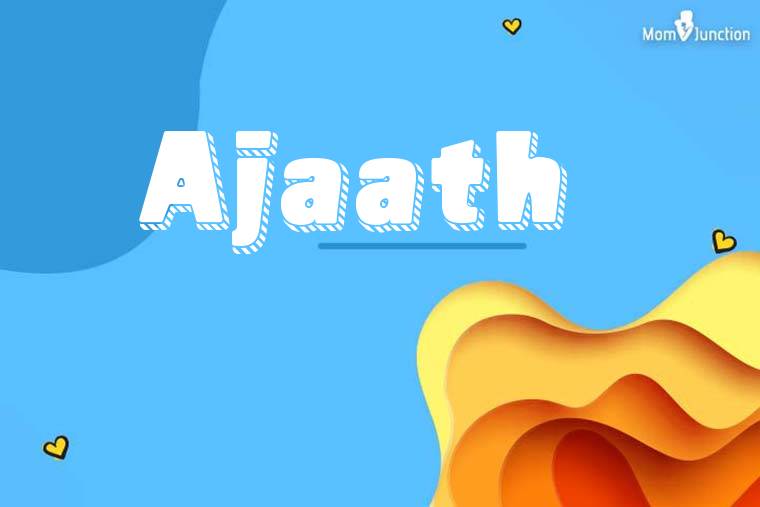 Ajaath 3D Wallpaper