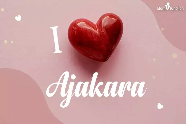 I Love Ajakara Wallpaper