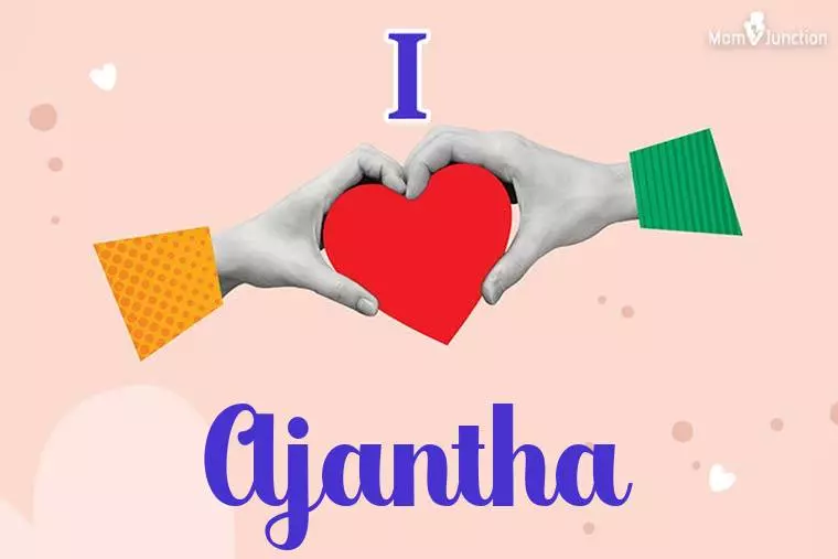 I Love Ajantha Wallpaper