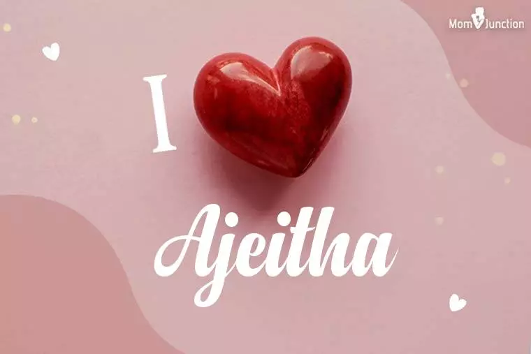 I Love Ajeitha Wallpaper